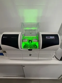 Sector de atención odontológica preparado para consultas